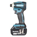 Atornillador de impacto Makita DTD172RTJ - 18V, 180 Nm, motor sin escobillas, 2 baterías de 5Ah