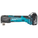 Multiherramienta Makita DTM51RMEX1 - 18V LXT, velocidad variable 6000-20000 rpm, incluye 2 baterías