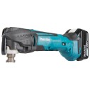 Multiherramienta Makita DTM51RMEX1 - 18V LXT, velocidad variable 6000-20000 rpm, incluye 2 baterías