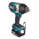 Llave de impacto Makita DTW1001RTJ 18V - 1250 Nm - 3/4" - Motor sin escobillas - Luz LED