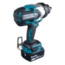 Llave de impacto Makita DTW1002RTJ - 18V, 1200 Nm, motor sin escobillas, 2 baterías 5Ah