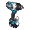 Llave de impacto Makita DTW1002RTJ - 18V, 1200 Nm, motor sin escobillas, 2 baterías 5Ah