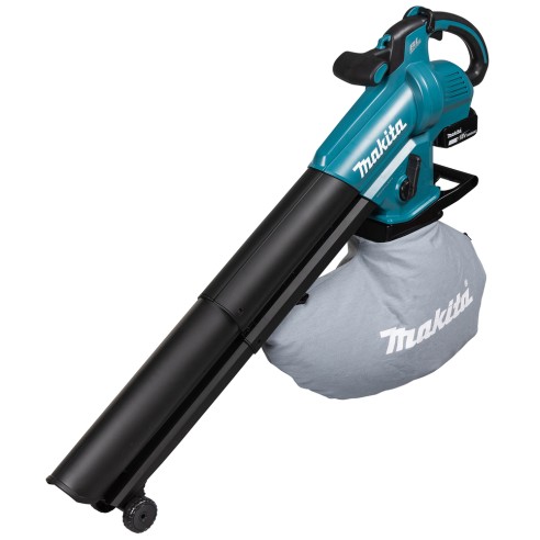 Soplador Makita DUB187T001 18V - Velocidad variable 64 m/s, función aspirador, batería LXT®