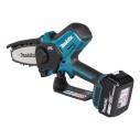 Sierra de poda Makita DUC101SF 18V - Ligera, 10 cm guía, lubricación automática, motor sin escobillas