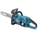 Sierra de cadena a batería Makita DUC357RT - 18V, 35 cm, motor sin escobillas, bajo ruido y sin emisiones