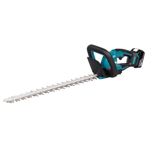 Cortasetos Makita DUH506RT - 18V, cuchilla 500 mm, motor sin escobillas, corte 20 mm