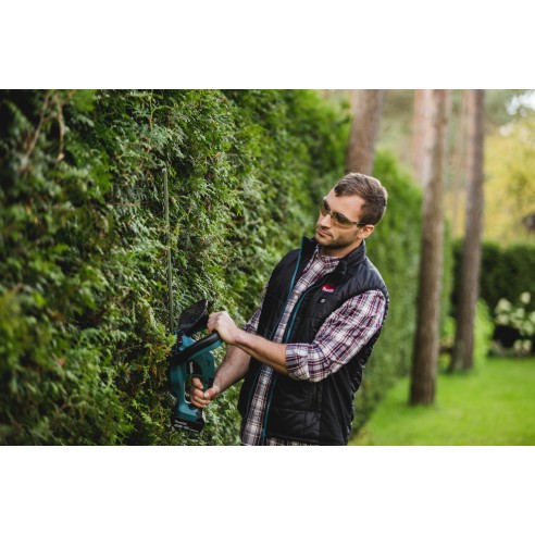 Cortasetos a batería Makita DUH523RF - 18V, 520 mm, freno eléctrico, cambio rápido de cuchillas