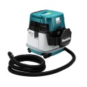 Aspirador húmedo y seco Makita DVC154LZ - 36V (18V x2) - Filtro HEPA - Automático AWS - Sin batería ni cargador