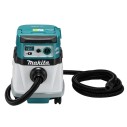 Aspirador húmedo y seco Makita DVC154LZ - 36V (18V x2) - Filtro HEPA - Automático AWS - Sin batería ni cargador