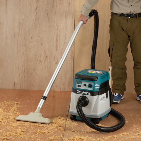 Aspirador inalámbrico Makita DVC157LZX3 - 36V (18V x2) - 15L, AWS y motor sin escobillas - Sin baterías ni cargador Aspirador inalámbrico Makita DVC157LZX3 - 36V (18V x2) - 15L, AWS y motor sin escobillas - Sin baterías ni cargador