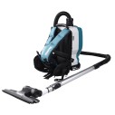 Aspirador de mochila Makita DVC261Z - 36V (18V x2) - Motor sin escobillas, filtro HEPA - Sin batería ni cargador ni maletín