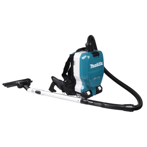 Aspirador de mochila Makita DVC261Z - 36V (18V x2) - Motor sin escobillas, filtro HEPA - Sin batería ni cargador ni maletín