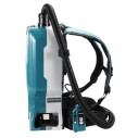 Aspirador de mochila Makita DVC665Z - 36V (18V x2) - 2 velocidades - Filtro HEPA - 6 L  - Sin batería ni cargador ni maletín