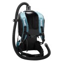 Aspirador de mochila Makita DVC665Z - 36V (18V x2) - 2 velocidades - Filtro HEPA - 6 L  - Sin batería ni cargador ni maletín