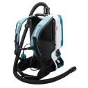 Aspirador de mochila Makita DVC665Z - 36V (18V x2) - 2 velocidades - Filtro HEPA - 6 L  - Sin batería ni cargador ni maletín