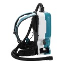 Aspirador de mochila Makita DVC665Z - 36V (18V x2) - 2 velocidades - Filtro HEPA - 6 L  - Sin batería ni cargador ni maletín