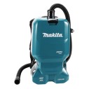 Aspirador de mochila Makita DVC665Z - 36V (18V x2) - 2 velocidades - Filtro HEPA - 6 L  - Sin batería ni cargador ni maletín