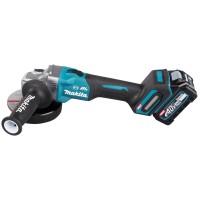 Miniamoladora Makita GA005GM201 - 125 mm - 40V - Motor sin escobillas, 8500 rpm, tecnología AFT y XPT 2