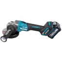 Miniamoladora Makita GA005GM201 - 125 mm - 40V - Motor sin escobillas, 8500 rpm, tecnología AFT y XPT