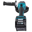 Miniamoladora Makita GA005GM201 - 125 mm - 40V - Motor sin escobillas, 8500 rpm, tecnología AFT y XPT