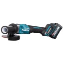 Miniamoladora Makita GA005GM201 - 125 mm - 40V - Motor sin escobillas, 8500 rpm, tecnología AFT y XPT