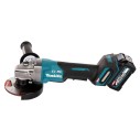 Miniamoladora Makita GA013GM201 - 125 mm - 40Vmax - Motor sin escobillas, freno eléctrico