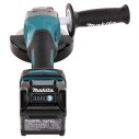 Miniamoladora Makita GA013GM201 - 125 mm - 40Vmax - Motor sin escobillas, freno eléctrico
