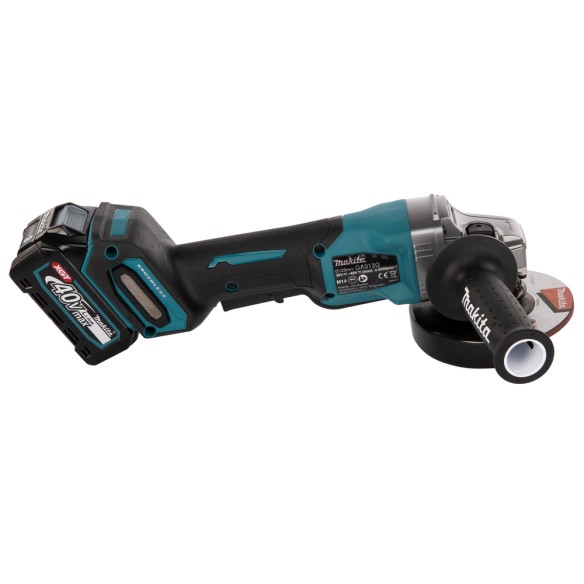Miniamoladora Makita GA013GM201 - 125 mm - 40Vmax - Motor sin escobillas, freno eléctrico