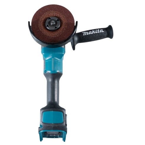 Miniamoladora Makita GA022GM201 - 115 mm - 40Vmax - Motor sin escobillas, arranque suave, freno eléctrico