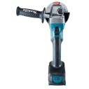 Miniamoladora Makita GA022GM201 - 115 mm - 40Vmax - Motor sin escobillas, arranque suave, freno eléctrico