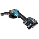 Miniamoladora Makita GA023GM201 - 125 mm - 40Vmax - Motor sin escobillas, velocidad variable 3000-8500 rpm