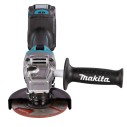 Miniamoladora Makita GA023GM201 - 125 mm - 40Vmax - Motor sin escobillas, velocidad variable 3000-8500 rpm