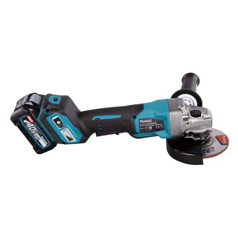 Miniamoladora Makita GA029GM201 - 125 mm - 40Vmax, motor sin escobillas, freno eléctrico