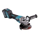 Miniamoladora Makita GA029GM201 - 125 mm - 40Vmax, motor sin escobillas, freno eléctrico