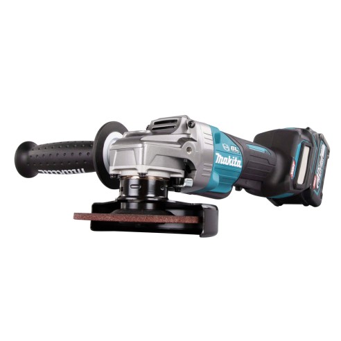 Miniamoladora Makita GA029GM201 - 125 mm - 40Vmax, motor sin escobillas, freno eléctrico