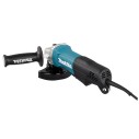 Miniamoladora Makita GA5050R - 125 mm - 1.300 W - Arranque suave y anti-restart