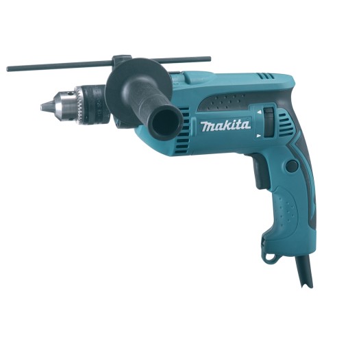 Taladro percutor Makita HP1640 - 680 W, 16 mm, doble aislamiento, velocidad variable