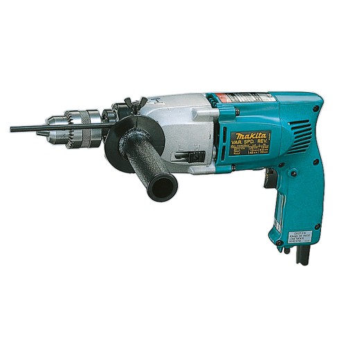 Taladro percutor Makita HP2010N - 750 W, 20 mm, 2 velocidades mecánicas, maletín incluido