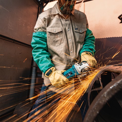 Miniamoladora Makita GA5090X01 125 mm - 1.900 W - velocidad variable, arranque suave