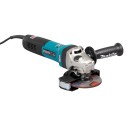 Miniamoladora Makita GA5091X01 - 125 mm - 1.900 W - AFT, arranque suave, velocidad variable