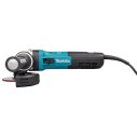 Miniamoladora Makita GA5091X01 - 125 mm - 1.900 W - AFT, arranque suave, velocidad variable