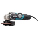 Miniamoladora Makita GA5091X01 - 125 mm - 1.900 W - AFT, arranque suave, velocidad variable