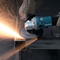 Miniamoladora Makita GA6040C - 150 mm - 1.400 W - Velocidad variable 4000-9000 rpm - Sistema SJS II 2