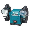 Esmeriladora de banco Makita GB801 - 550 W, silenciosa y eficiente - Discos de 205 mm