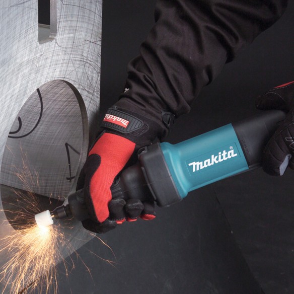 Amoladora recta Makita GD0600 - 400W - 25.000 rpm, pinza 6 mm, interruptor de seguridad Amoladora recta Makita GD0600 - 400W - 25.000 rpm, pinza 6 mm, interruptor de seguridad