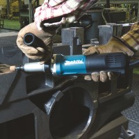 Amoladora recta Makita GD0801C - 750 W - Velocidad variable 7.000-29.000 rpm - Interruptor de seguridad 2