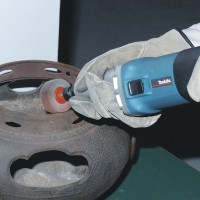Amoladora recta Makita GD0810C - 750 W, velocidad variable 1.800 - 7.000 rpm, pinza 6 mm 2