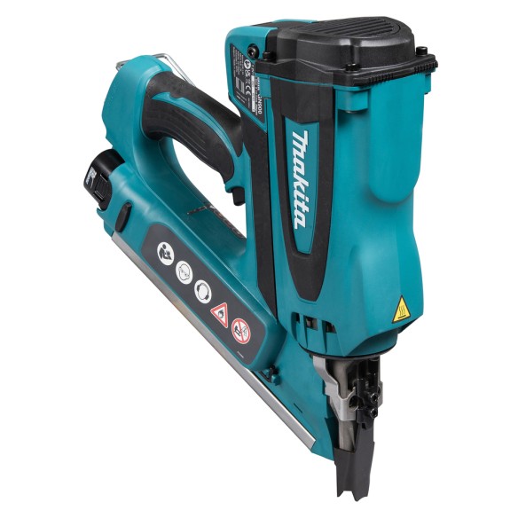 Clavadora de gas Makita GN900SE - 7,2V - Longitud de clavo 50-90 mm - Sin mangueras Clavadora de gas Makita GN900SE - 7,2V - Longitud de clavo 50-90 mm - Sin mangueras