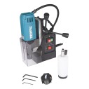 Taladro magnético Makita HB350 - 1050 W, perforación en acero 35 mm, base magnética estable