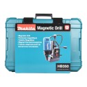 Taladro magnético Makita HB350 - 1050 W, perforación en acero 35 mm, base magnética estable